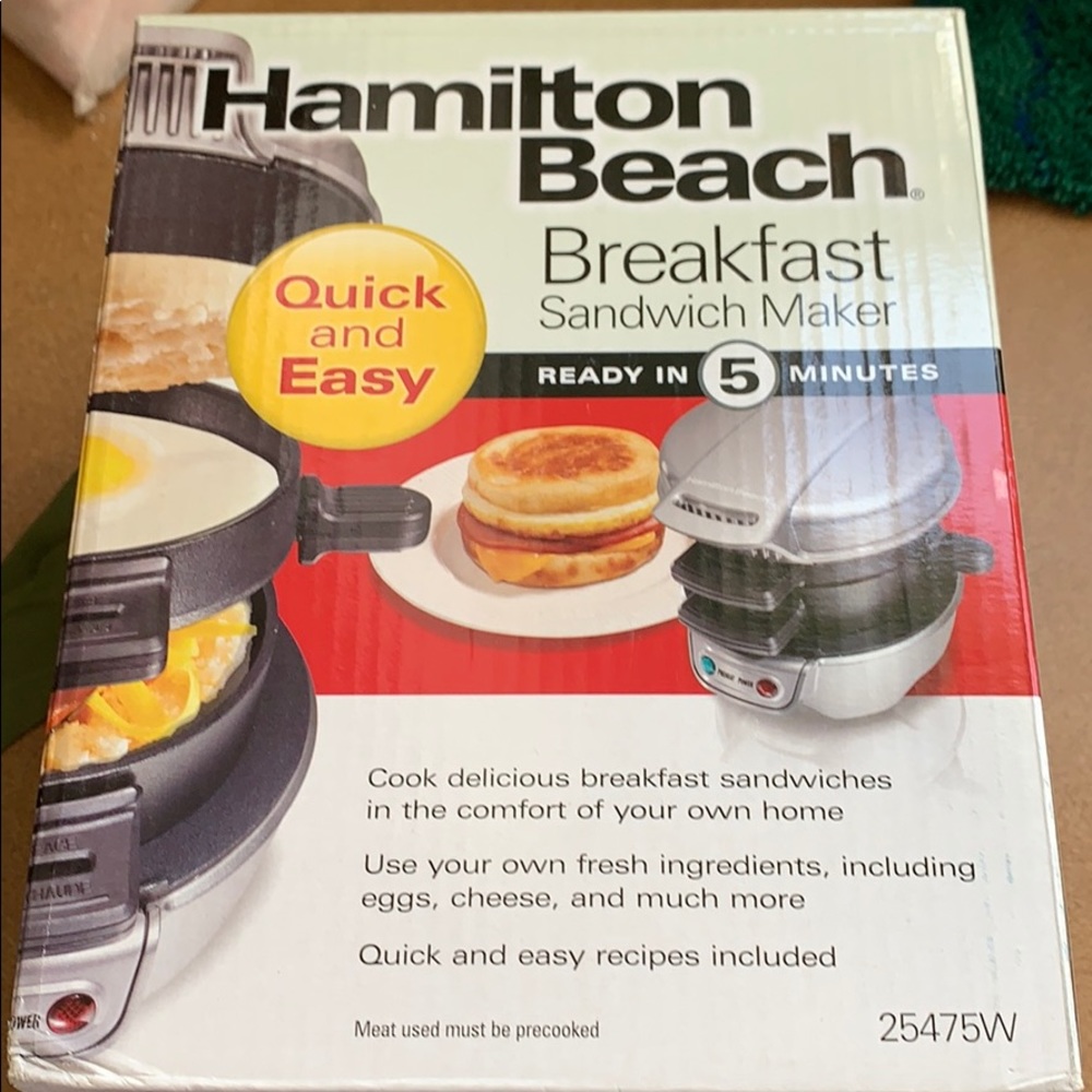 Hamilton Beach Breakfast Sandwich Maker